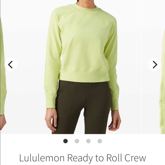 lululemon athletica Sweaters - Lululemon Ready to Roll Crew
Lemon Vibe